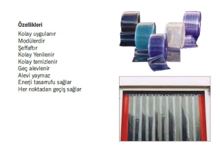 PVC Şerit Perde